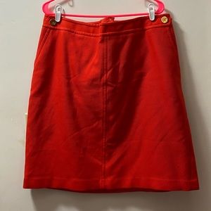 Brilliant Orange Talbots pencil skirt  🍊 size 16w